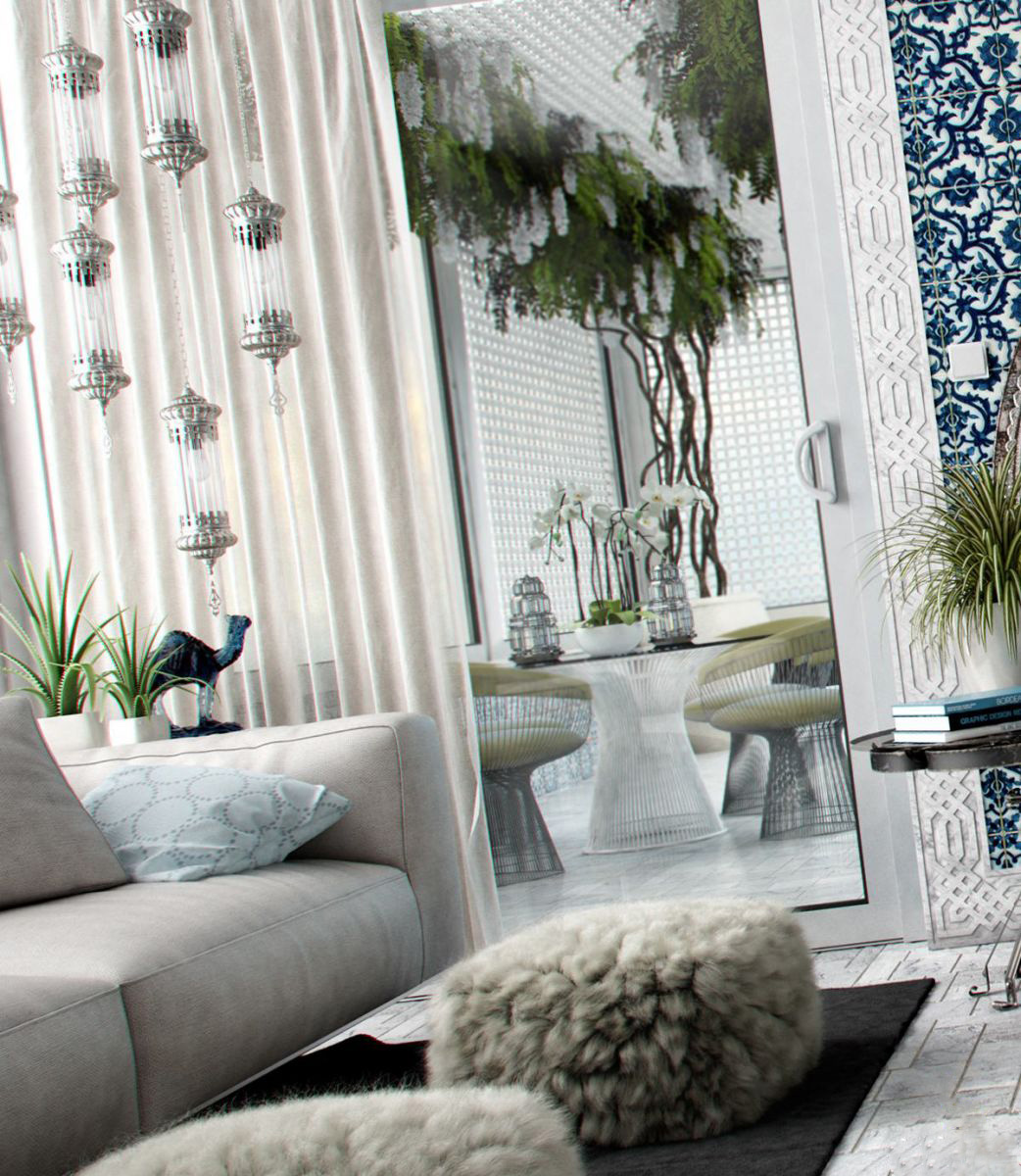 Thiết kế nội thất phòng ngủ phong cách Tunisian